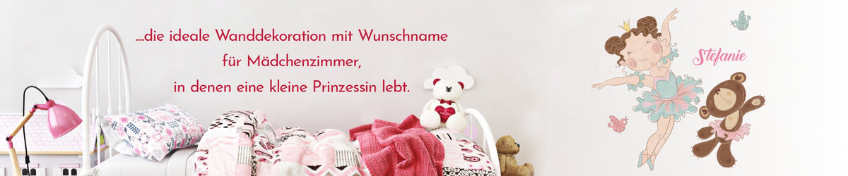 Wandtattoos Kinderzimmer Balerina