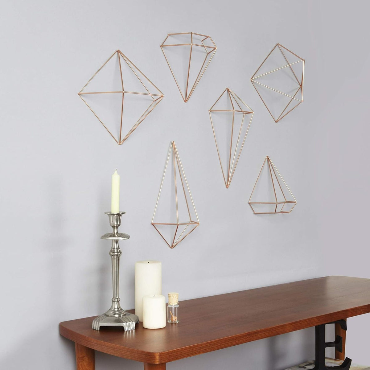 UMBRA | Prisma Geometrische Skulpturen – 6er Set
