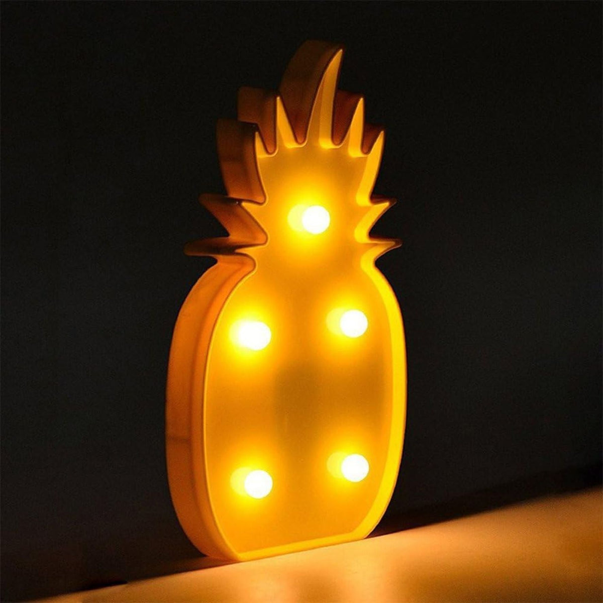 LED-Ananas-Wandleuchte (5 LED)