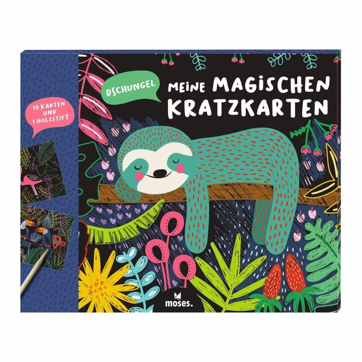 Moses. - Meine magischen Kratzkarten Dschungel