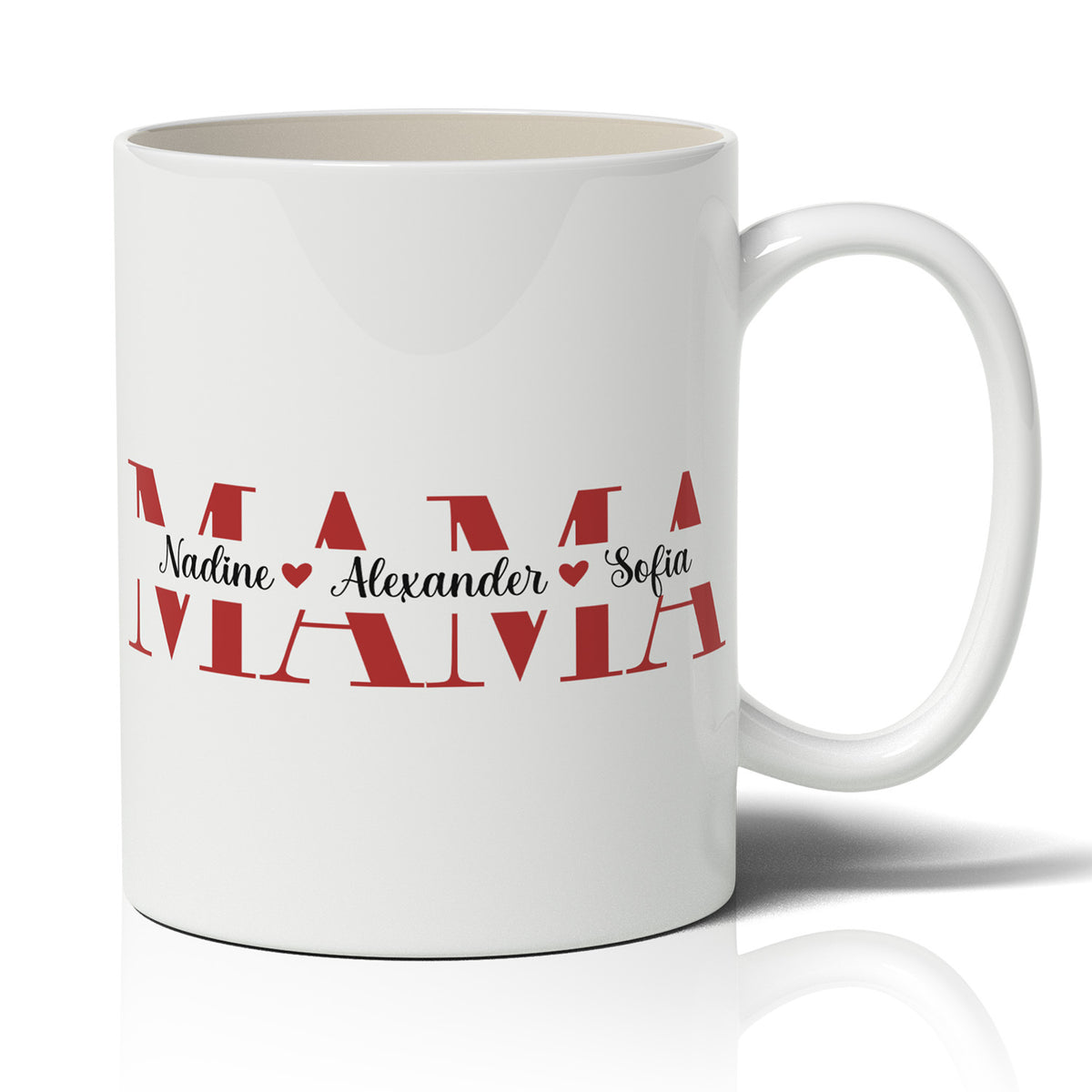 Personalisierte Tasse - Liebevoll Mama - FOTOFOL