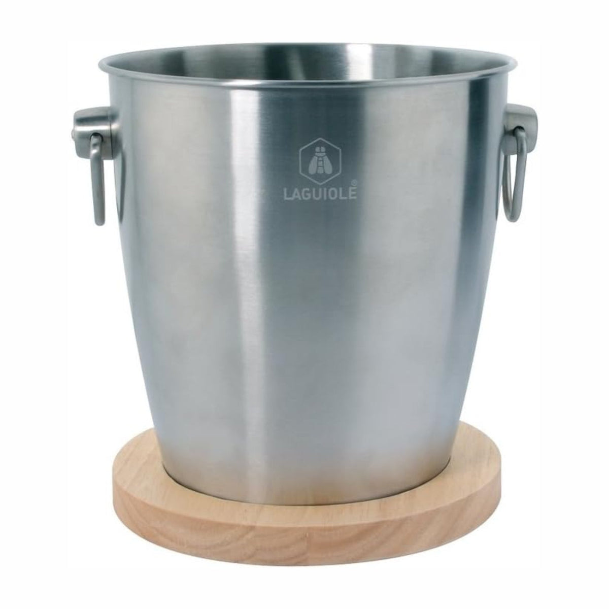 Champagnerkühle mit Holzständer