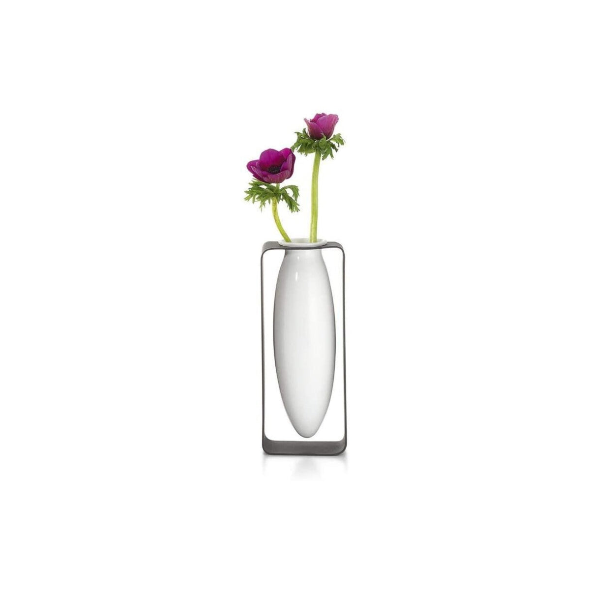 Philippi - Float Vase, hoch - schebende Vase im Metallgestell