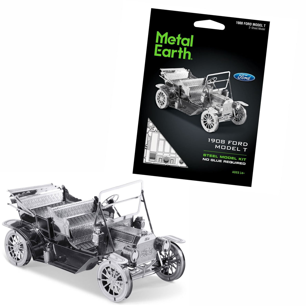 Metal Earth Fascinations - Ford 1908 Model T - 3D Metal Model Kit