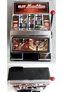 Spardose Glücksspielautomat