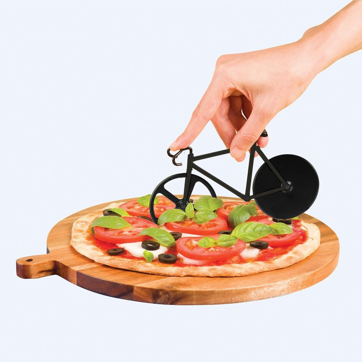 DOIY Fixie Fahrrad Pizzaschneider (schwarz)