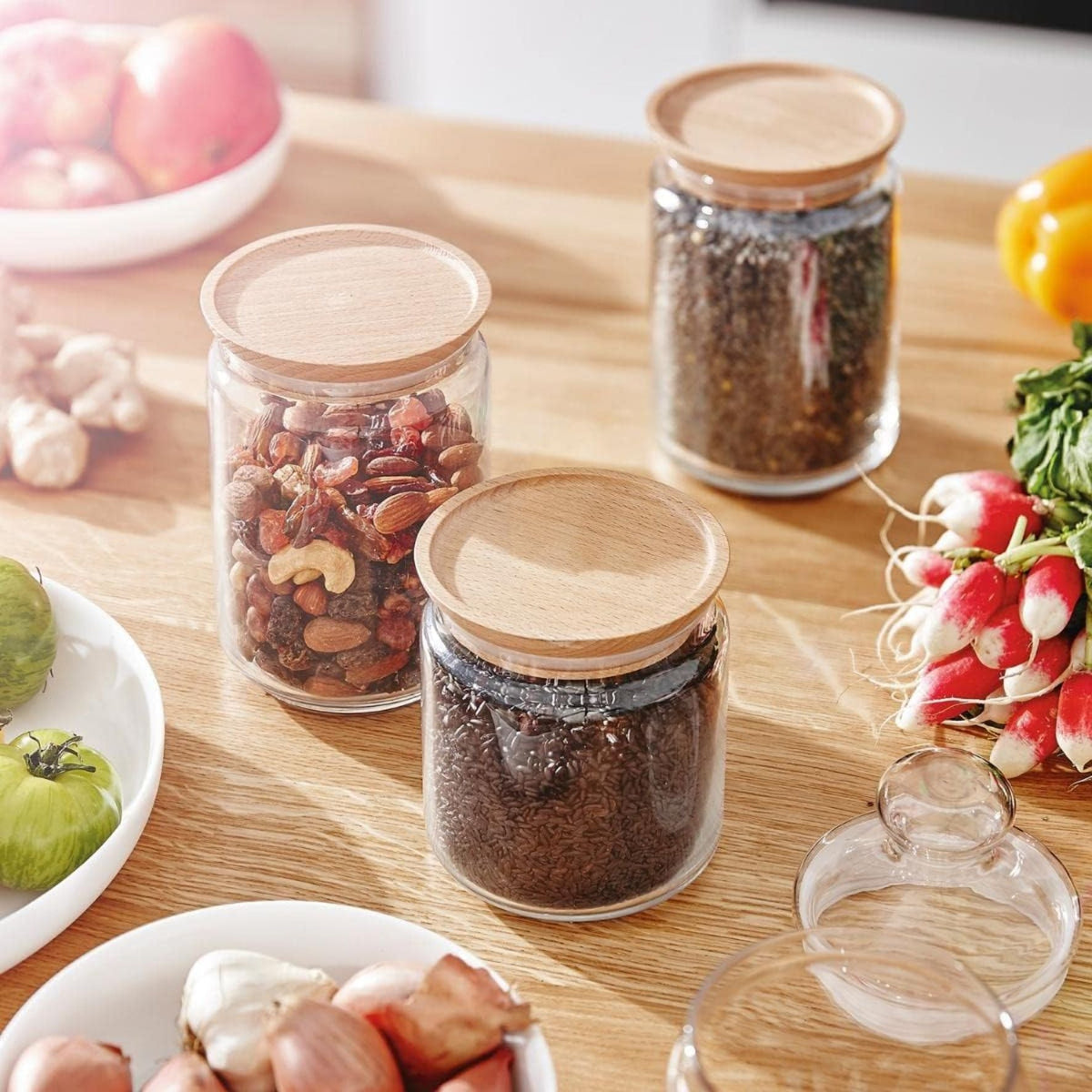 Vorratsdose aus Glas 1L