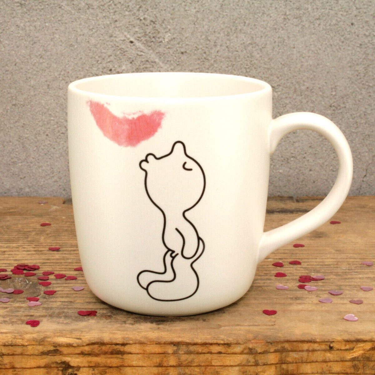 Propaganda Mr P. Kaffeebecher Kiss