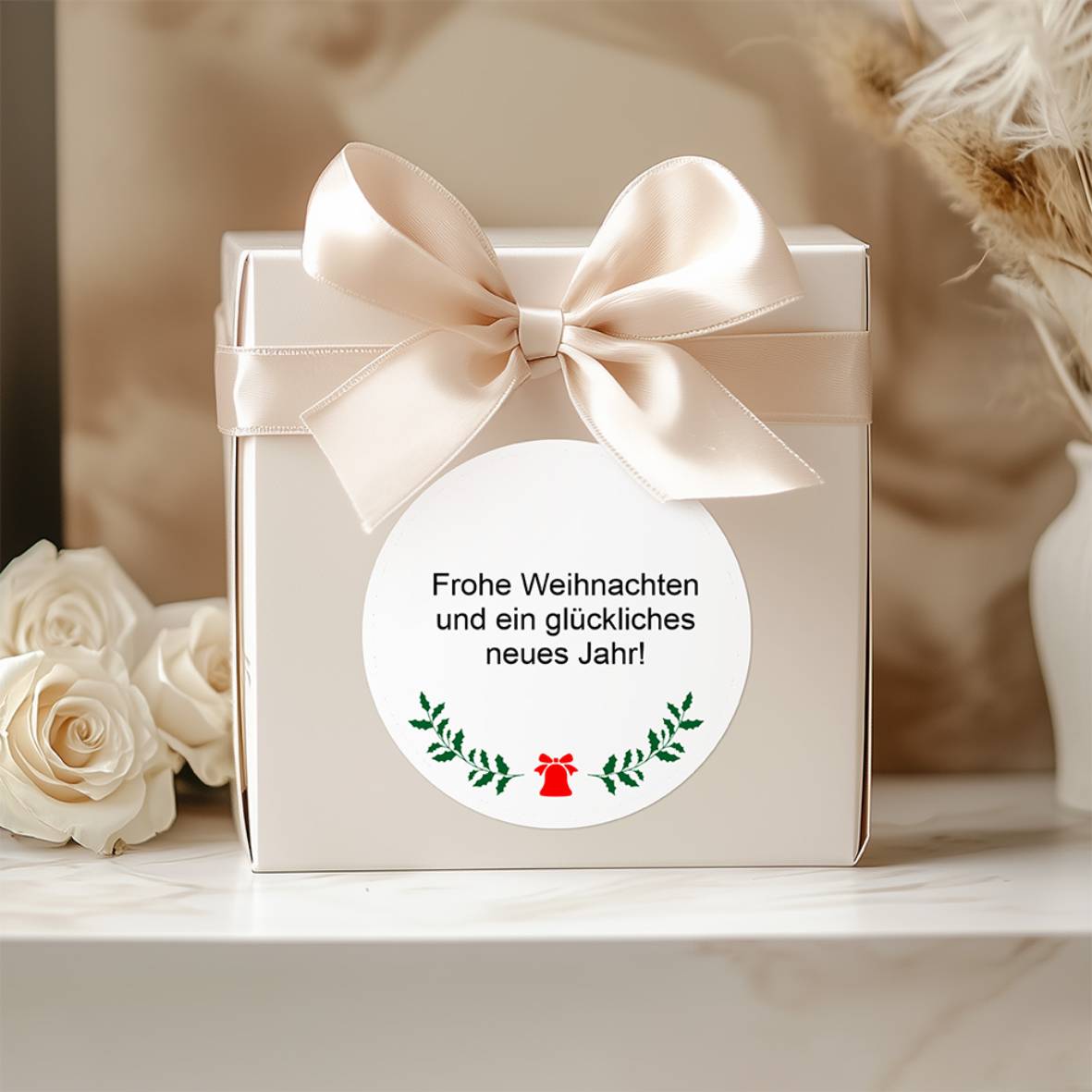FOTOFOL - personalisierte Weihnachtsaufkleber, festliche Aufkleber, Aufkleber für Geschenke, Weihnachtsaufkleber mit Namen, DIY Weihnachtsaufkleber, Aufkleber für Weihnachtskarten, selbstklebende Weihnachtsaufkleber, Aufkleber für Geschenkverpackungen, Weihnachtsdeko Aufkleber, Aufkleber für Adventskalender, niedliche Weihnachtsaufkleber, Weihnachten Sticker