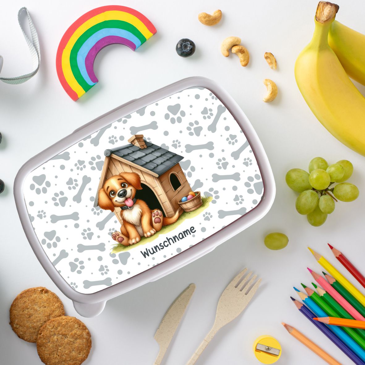 FOTOFOL - Brotdose Kinder personalisiert mit Namen