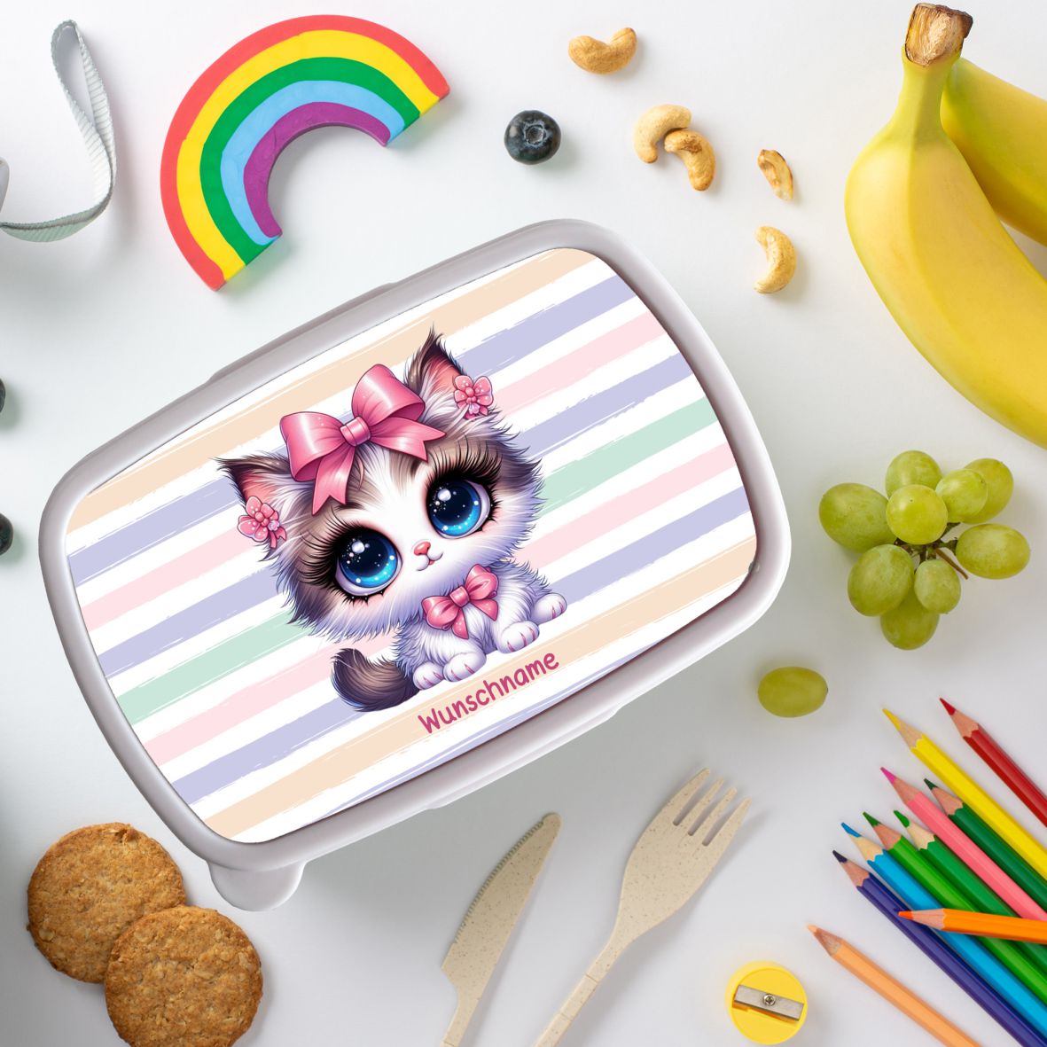 FOTOFOL - Brotdose Kinder personalisiert mit Namen