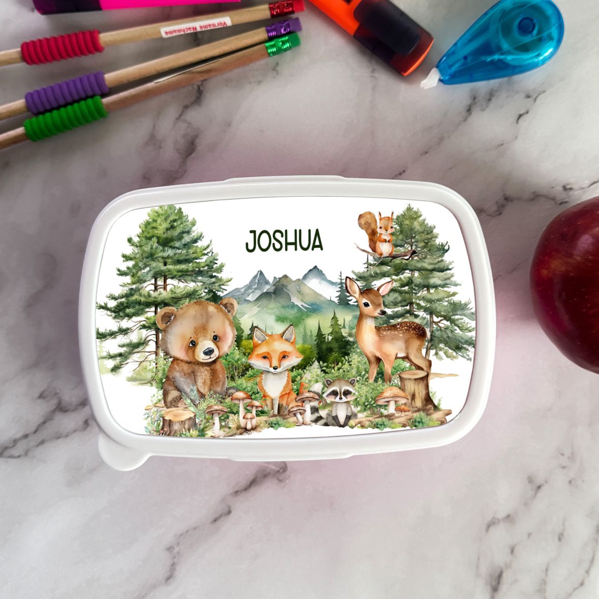 FOTOFOL - Brotdose Kinder personalisiert mit Namen