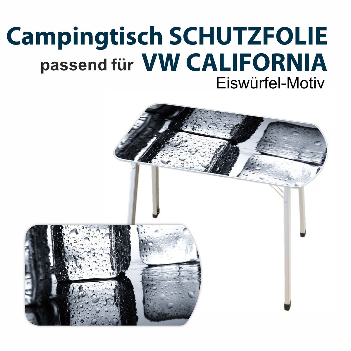 Campingtisch Schutzfolie passend für VW California / Grand California