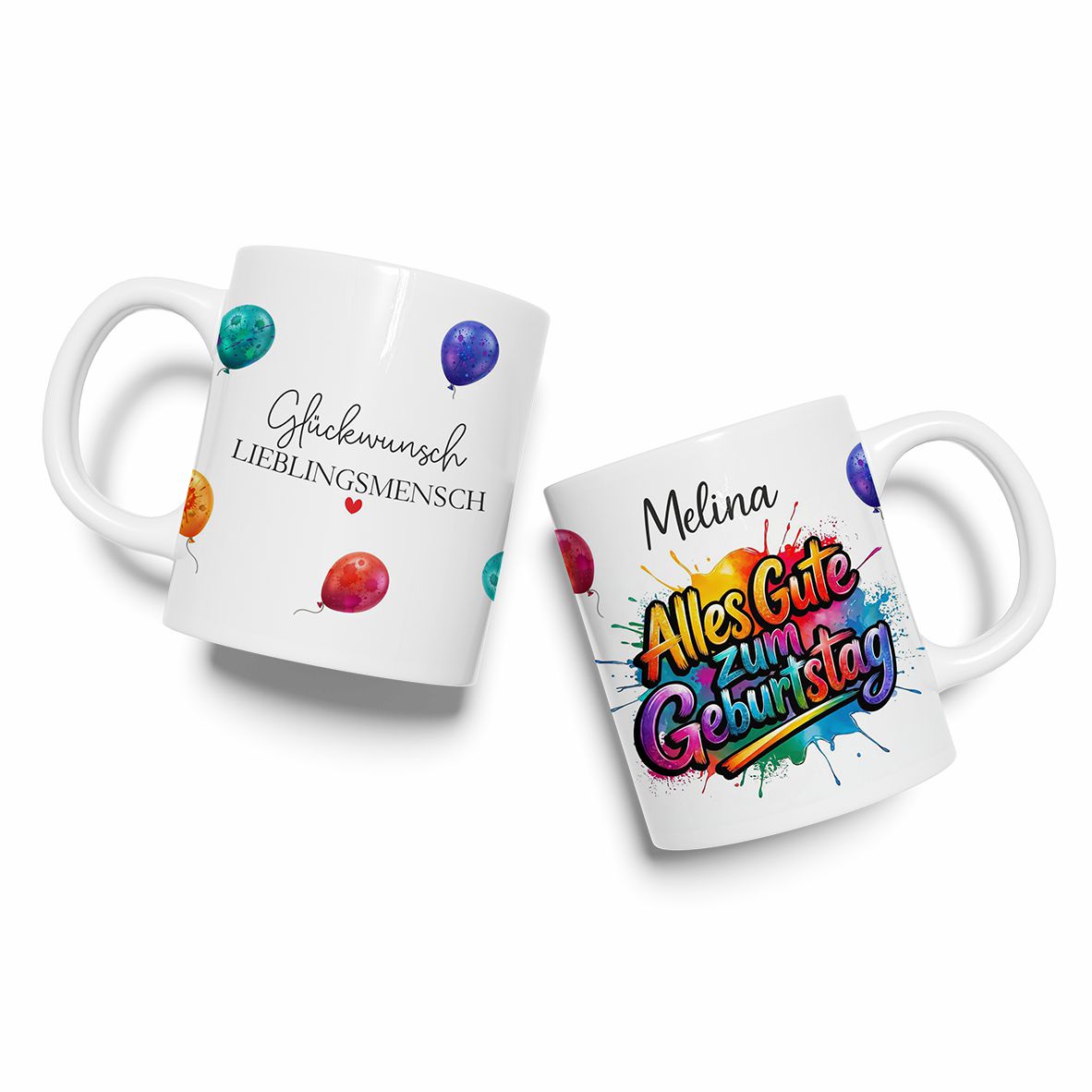 FOTOFOL - Personalisierte Tasse, Geburtstagstasse, Tasse mit Namen, Geschenk zum Geburtstag, Kaffeetasse Geburtstag, individuelles Geschenk, Geschenkidee, Tasse personalisieren, Becher mit Namen, Geburtstagsgeschenk für Frauen, Geburtstagsgeschenk für Männer, Lieblingsmensch Geschenk, Keramiktasse bedrucken, bunte Tasse, spülmaschinenfeste Tasse