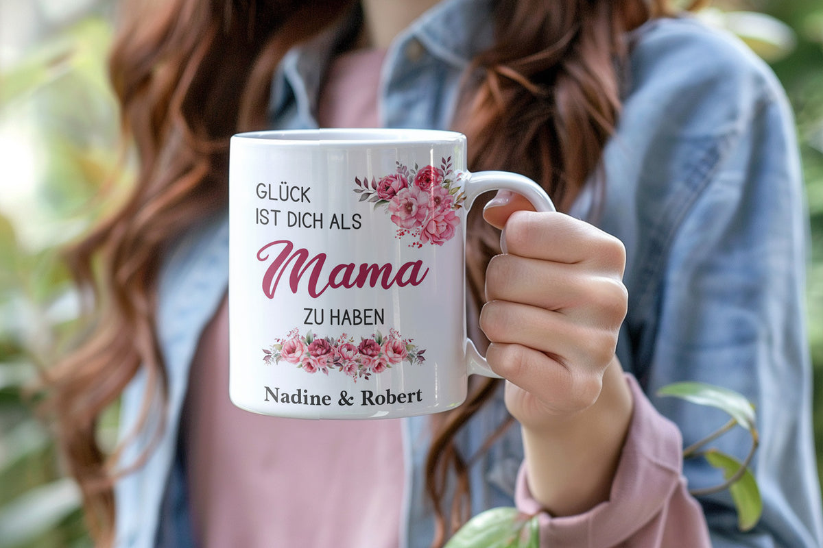 Personalisierte Tasse für die beste Mama - FOTOFOL