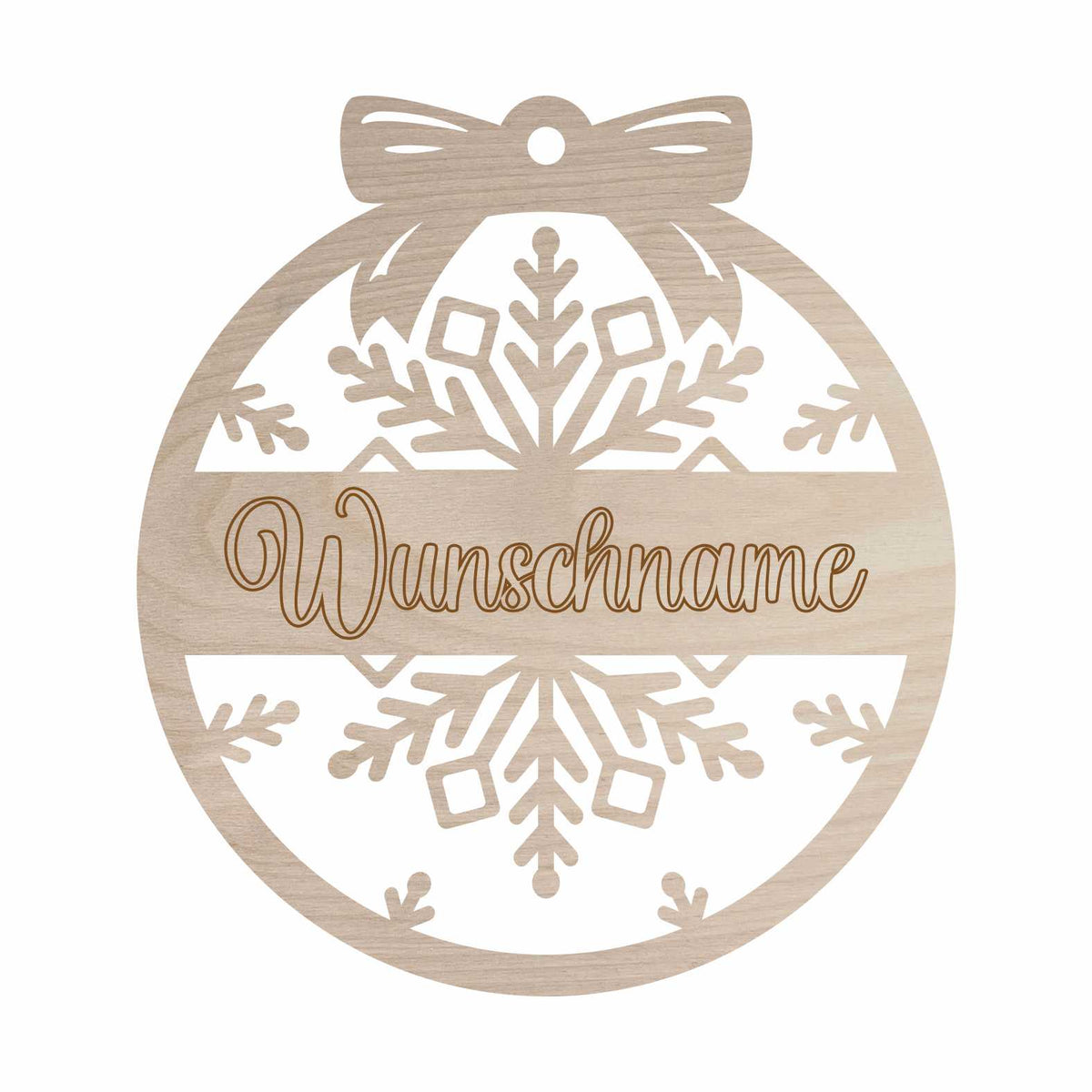 FOTOFOL Personalisierte Weihnachtskugeln aus Holz | Christbaumkugeln mit Namen | Schmücken Sie Ihren Baum mit bezaubernden Weihnachtskugeln aus Holz | Gestalte deine personalisierten Weihnachtskugeln ganz einfach selbst und schaffe so eine bleibende Erinnerung