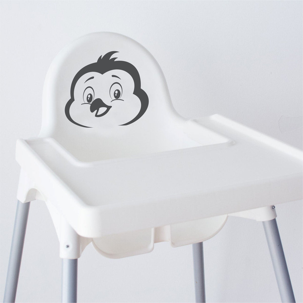 Aufkleber Sticker Pinguin passt für IKEA ANTILOP MAMMUT Kinderstuhl Hocker Kinder - FOTOFOL