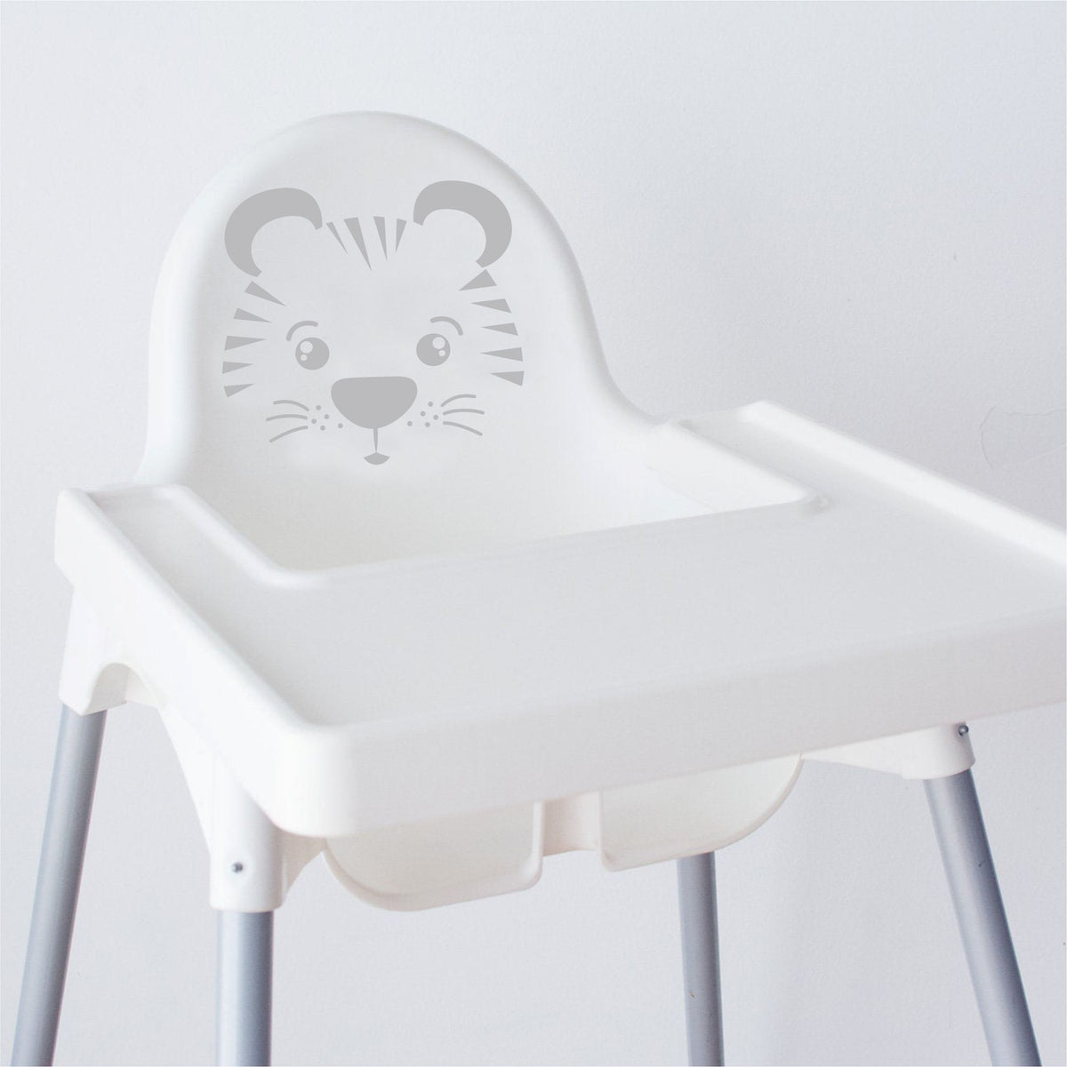 Aufkleber Sticker Tiger passt für IKEA ANTILOP MAMMUT Kinderstuhl Hocker Kinder - FOTOFOL