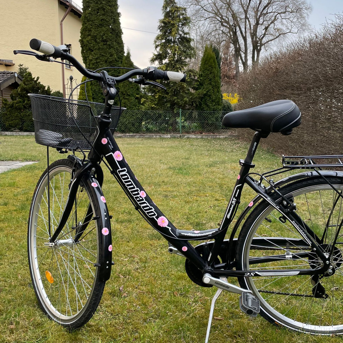 Blümchen Fahrradaufkleber Set - FOTOFOL