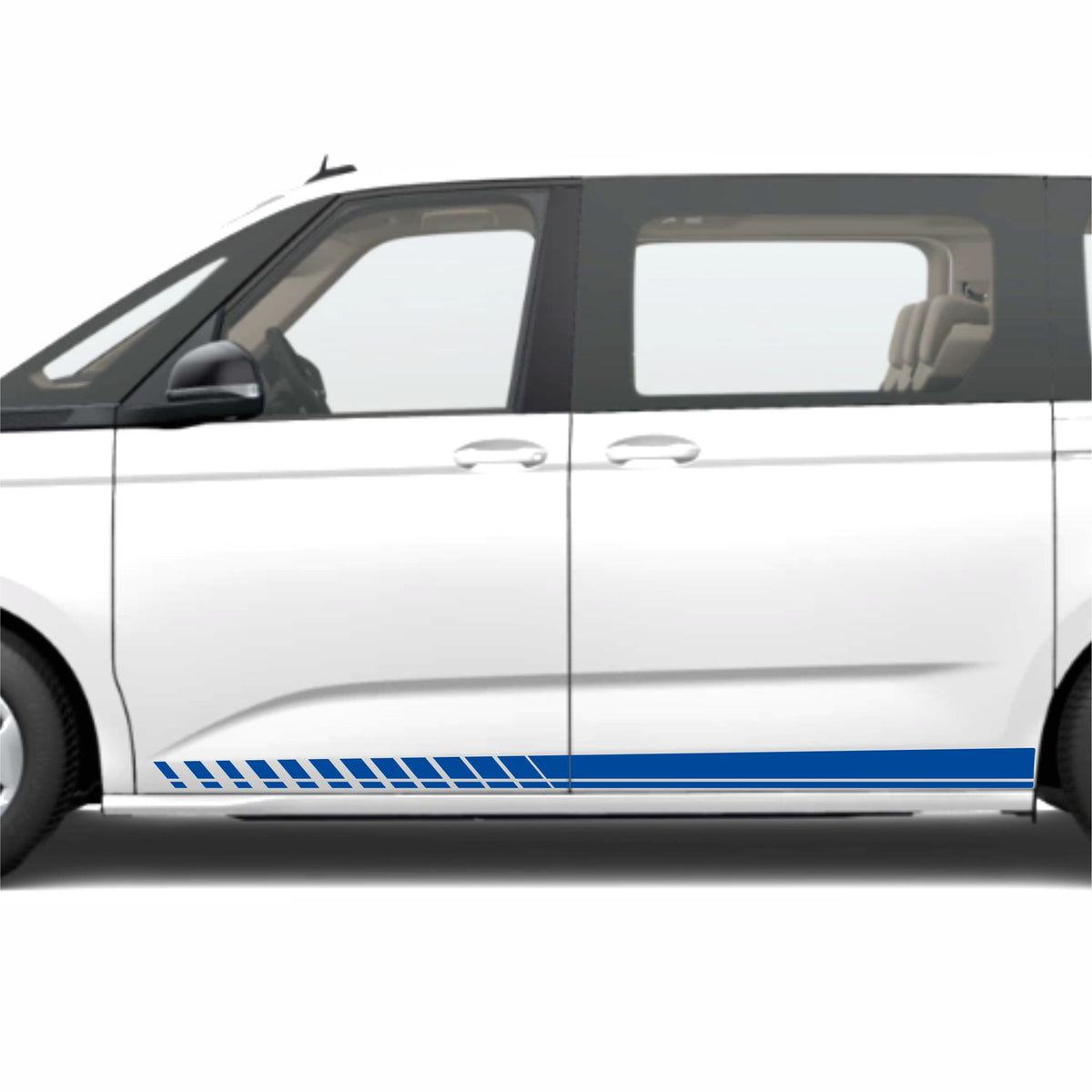 Seitenstreifen mit Wunschtext passend für VW T7 Multivan - FOTOFOL