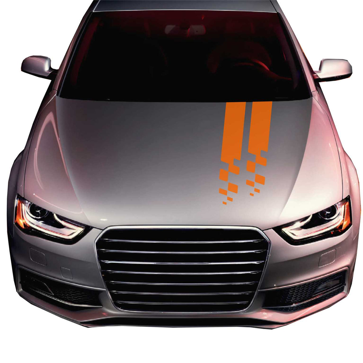 Streifen Motorhaube Auto Dekor Sticker Tuning Racing - FOTOFOL