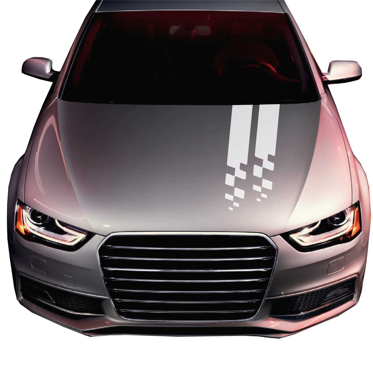 Streifen Motorhaube Auto Dekor Sticker Tuning Racing - FOTOFOL