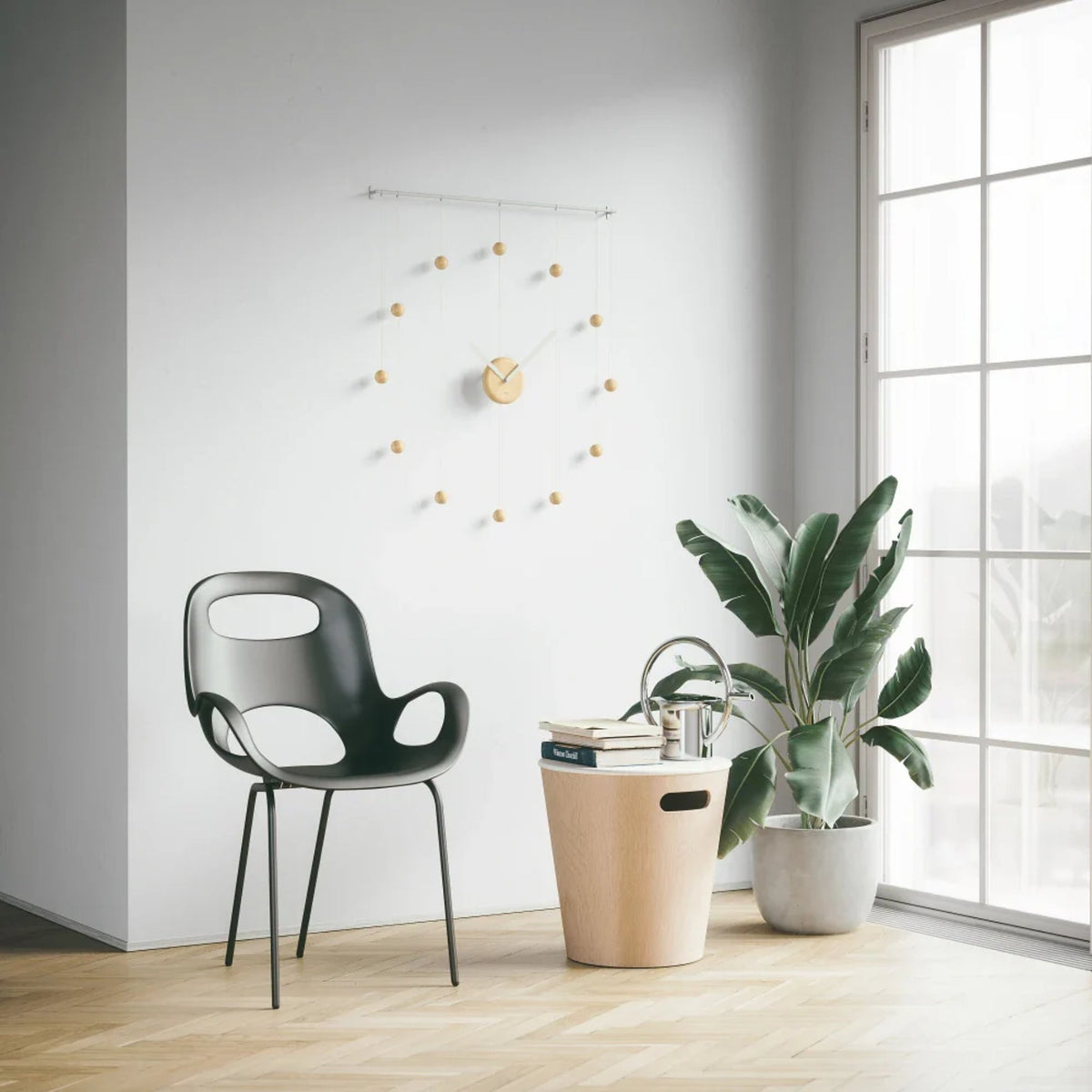 UMBRA Wanduhr HANGTIME 63x73cm