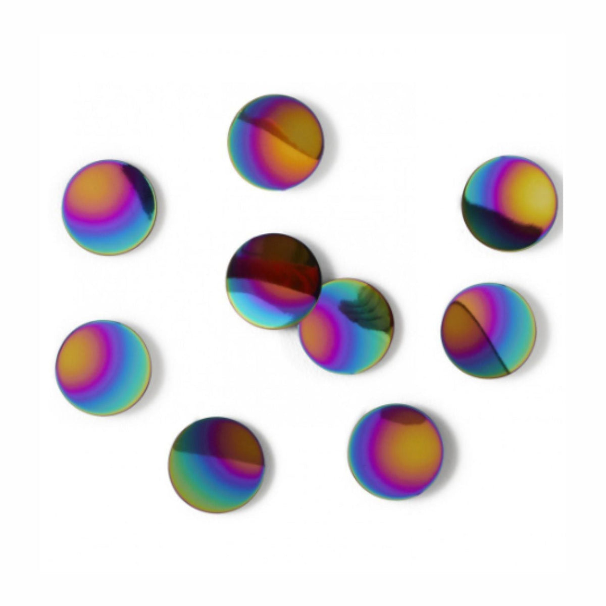 UMBRA Confetti Punkte Regenbogen-Set mit 10 Stück