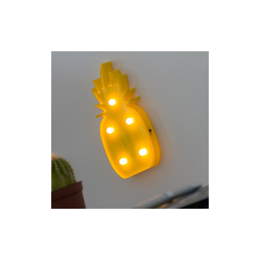 LED-Kunststofflampe – Ananas