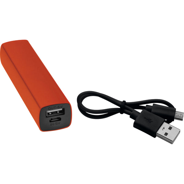 Powerbank 2.200 mAh mit USB Anschluss, inkl. Ladekabel