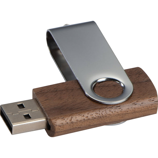 USB Stick aus dunklem Holz 8GB RUTA