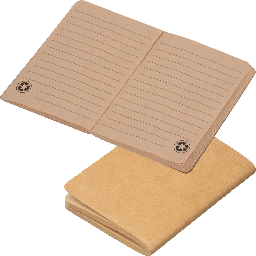 B7 Notizbuch aus recyceltem Papier TEODORO
