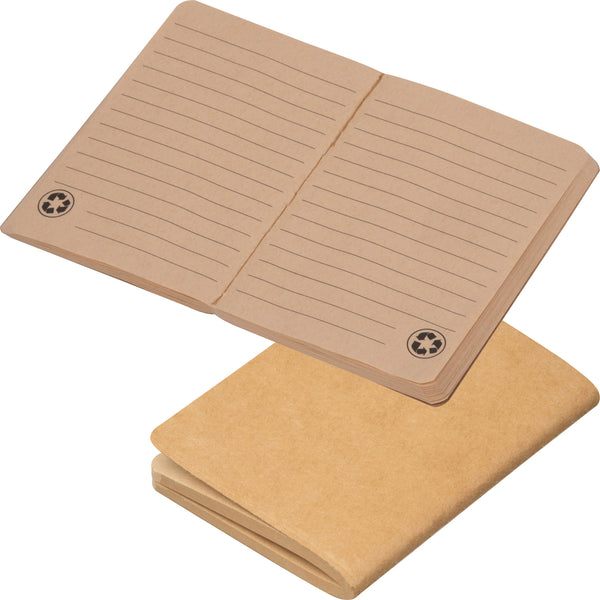 B7 Notizbuch aus recyceltem Papier TEODORO