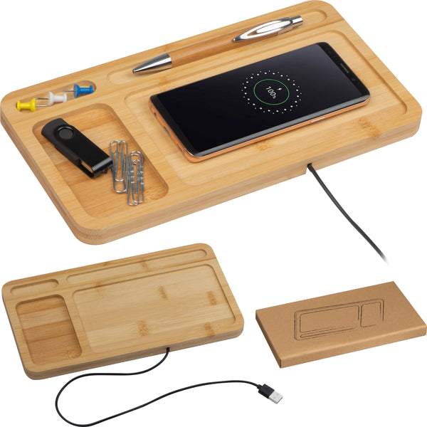 Deskorganizer mit integriertem Charger ISABELLE