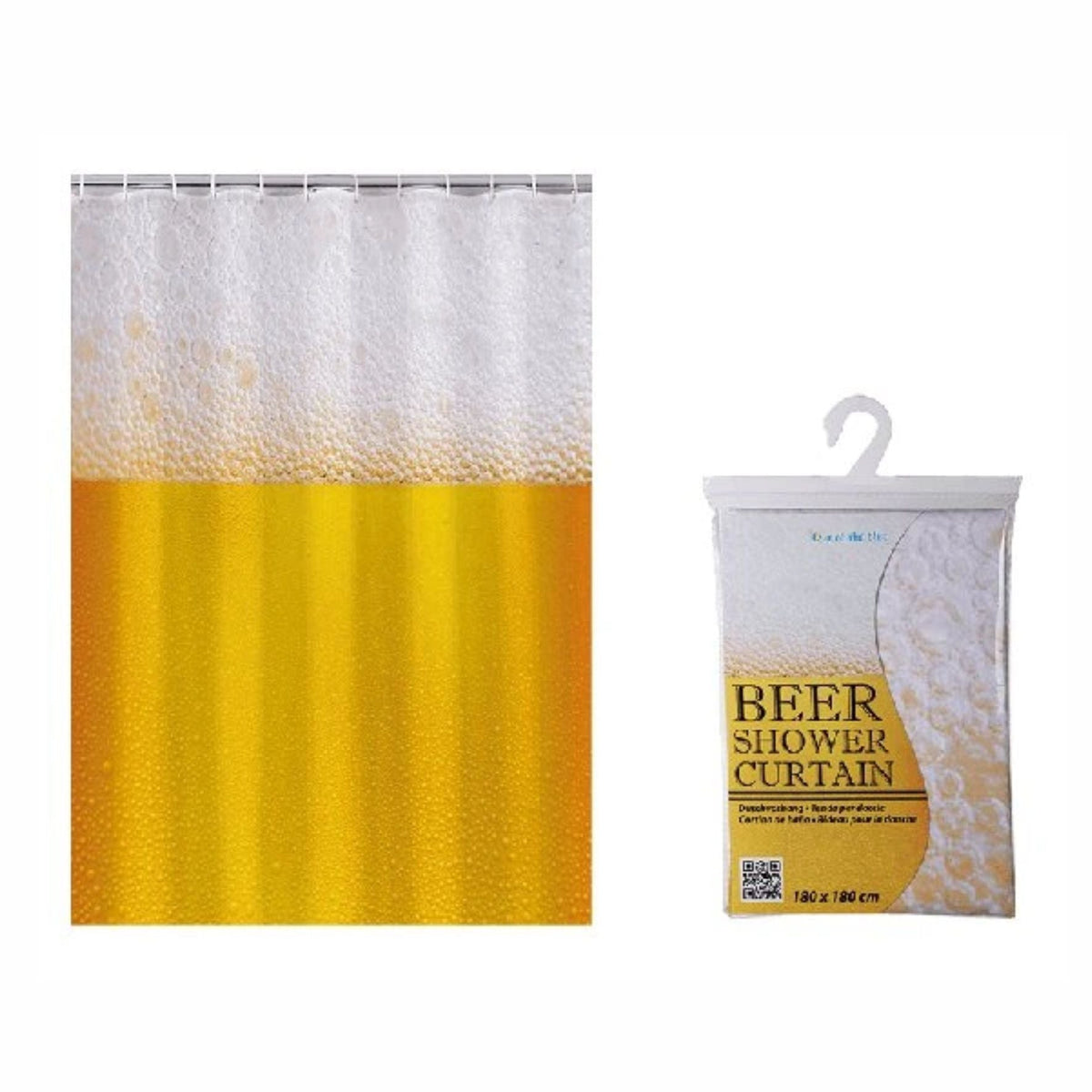 Duschvorhang Bier