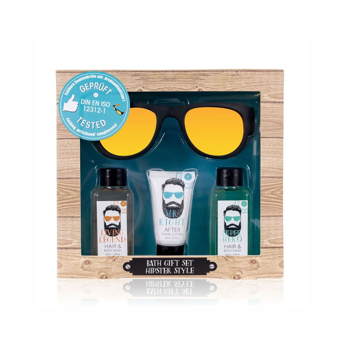 Accentra Badeset Hipster Style in Geschenkbox