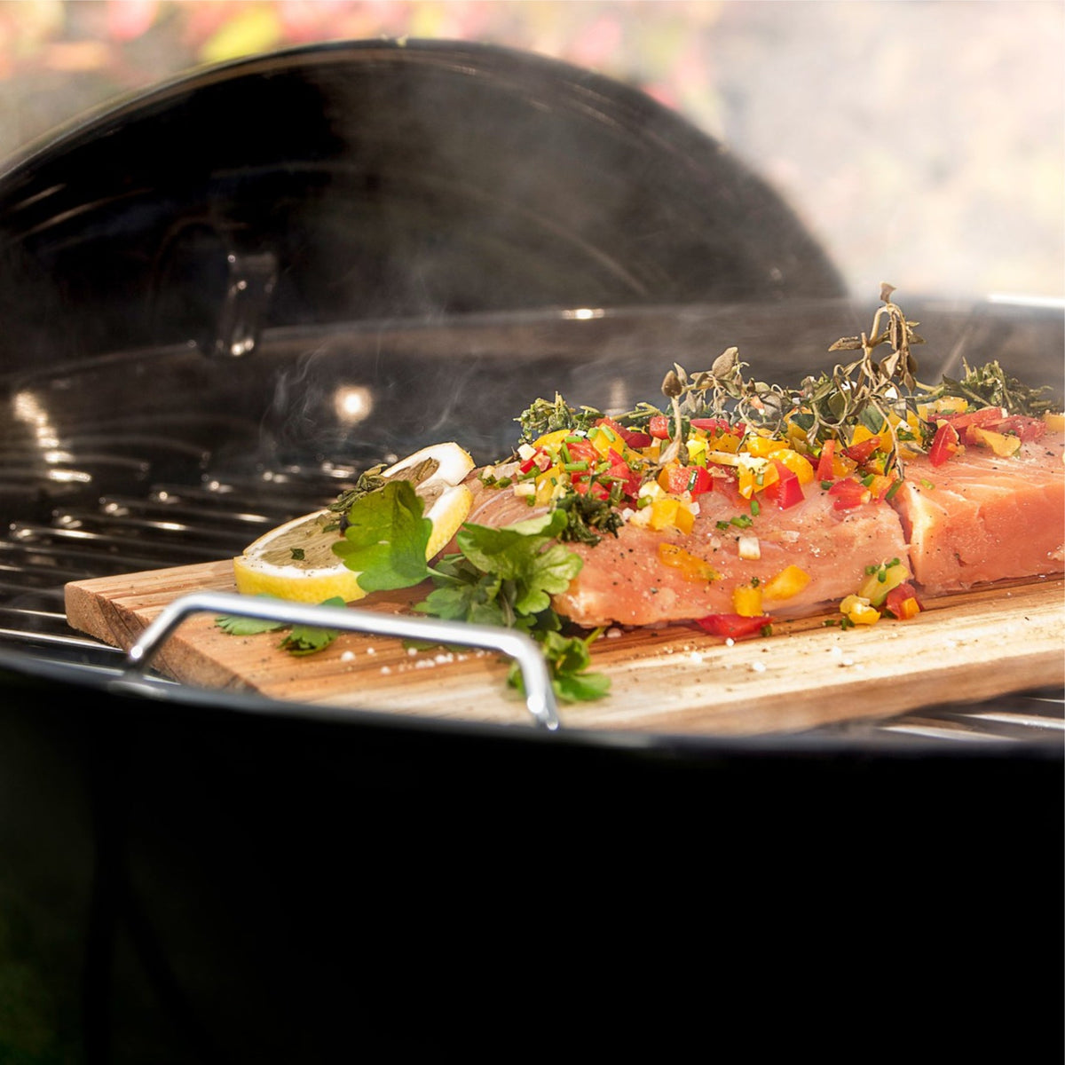 Grillbretter aus Zedernholz 2er-Set