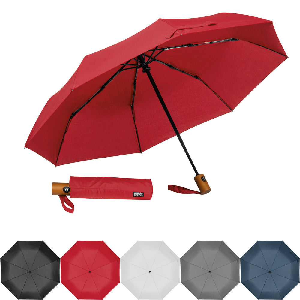 Regenschirm aus recyceltem Polyester MALWINA