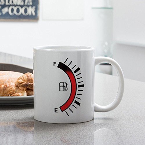 Thermoeffekt Kaffeebecher Tankanzeige mit Temperatursensor