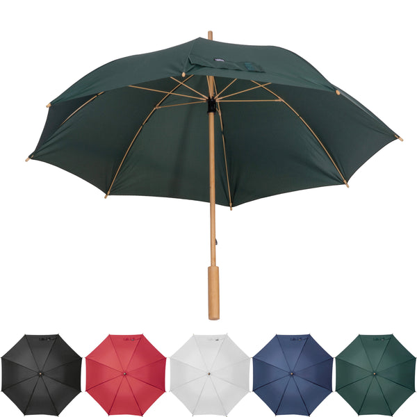 RPET Regenschirm mit Bambusgestänge LETITIA