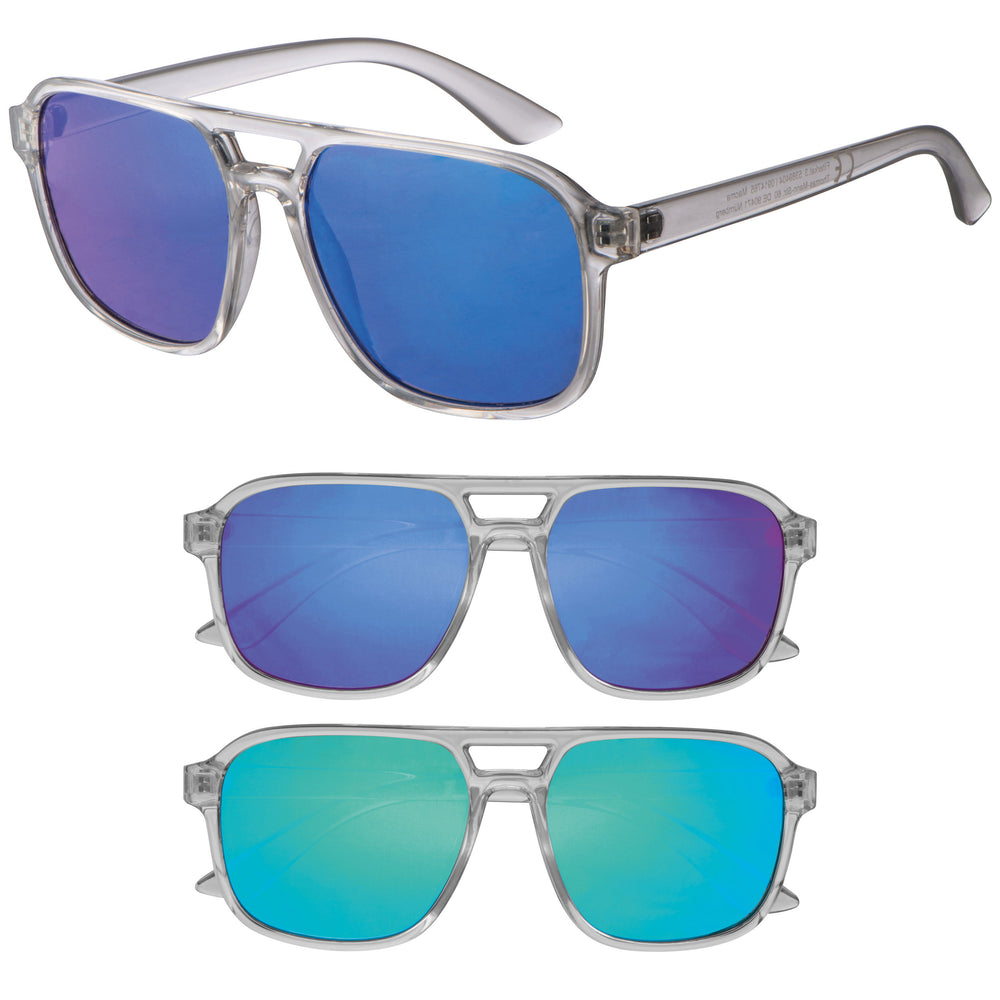 Sonnenbrille aus recyceltem Kunststoff LILA