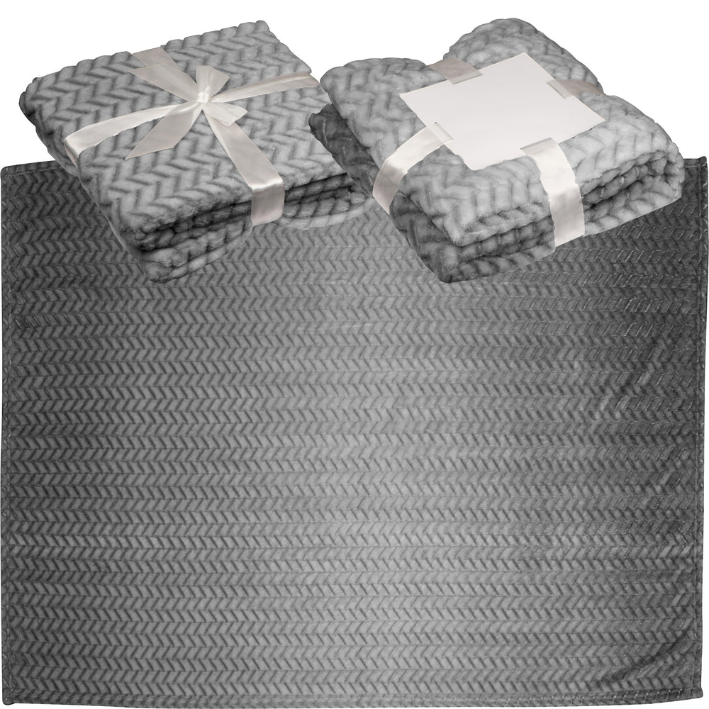 Große Kuscheldecke aus Flanellfleece DAMIANO