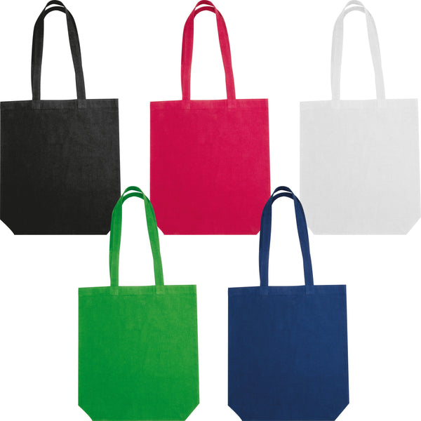 Fairtrade Baumwolltasche mit Bodenfalte PIOTR