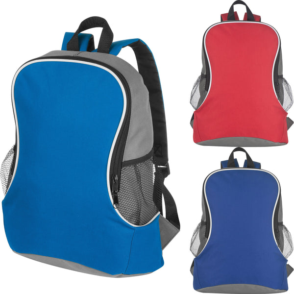 Rucksack mit Seitenfächern aus Polyester CAMERON