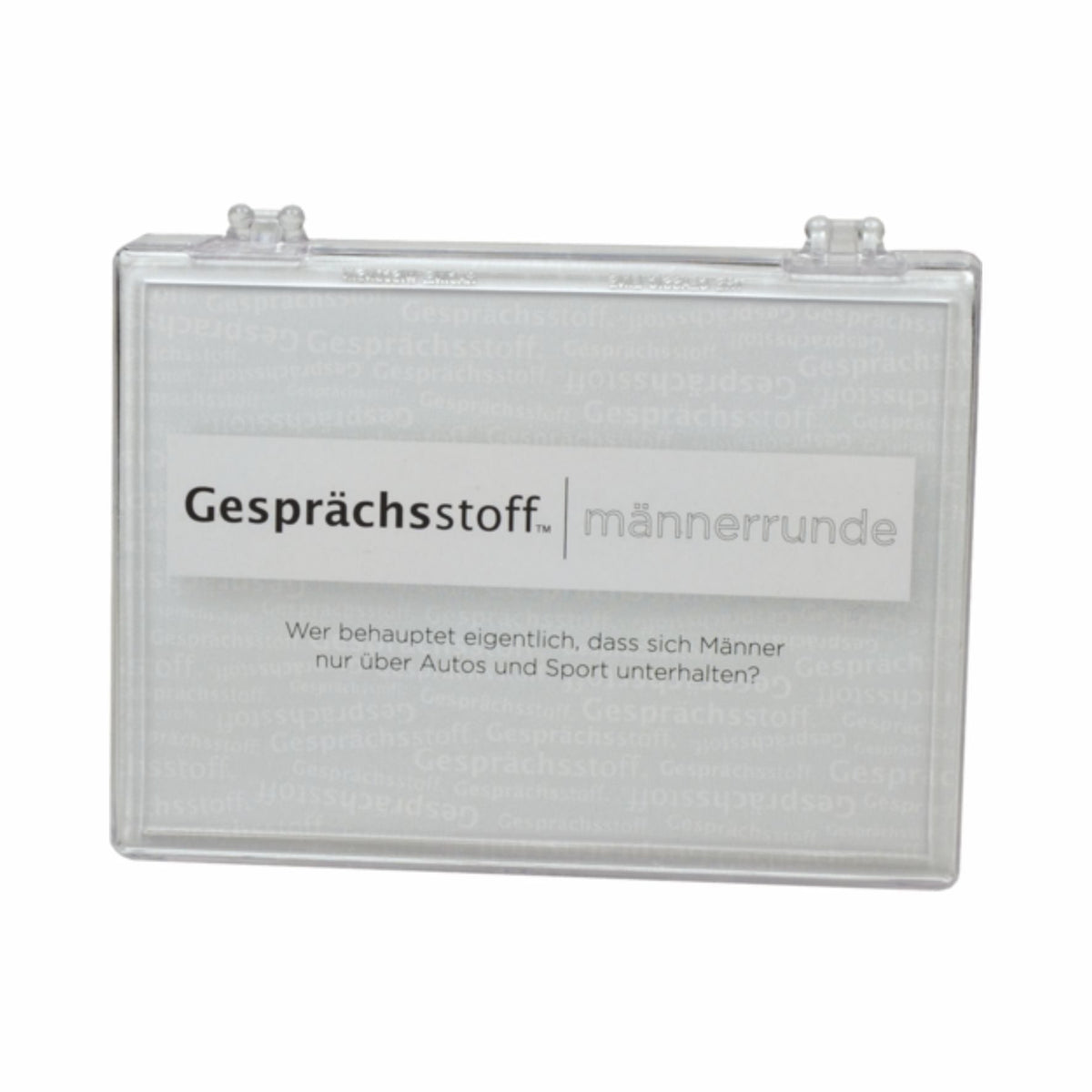 Gesprächsstoff - Männerrunde