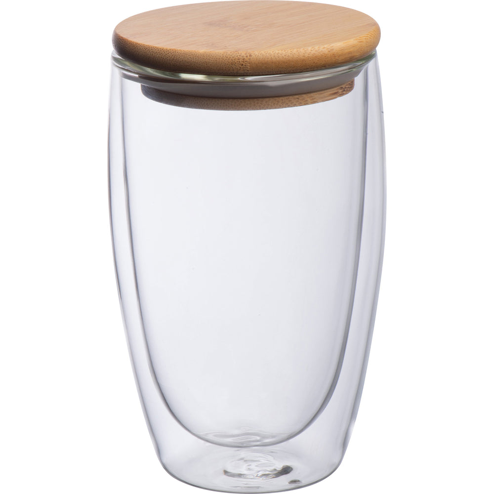 Doppelwandiger Glasbecher ARNOLD