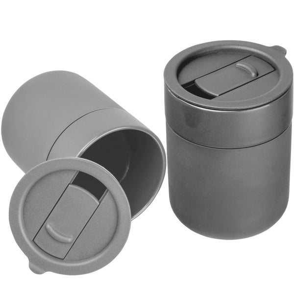 Keramiktrinkbecher mit Silikonhülle, 340ml ALBERT