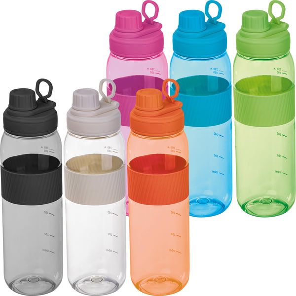 Tritan Trinkflasche mit Silikongriff LUCREZIA