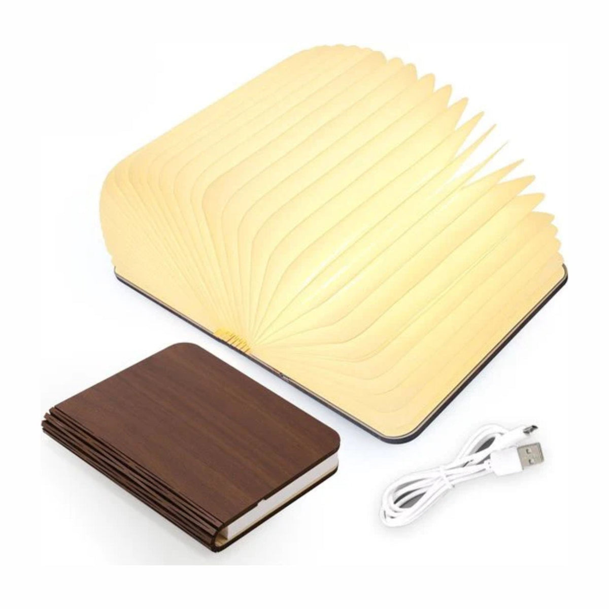 MikaMax Buchlampe - Buchlicht -14 x 2,5 x 16,5 cm