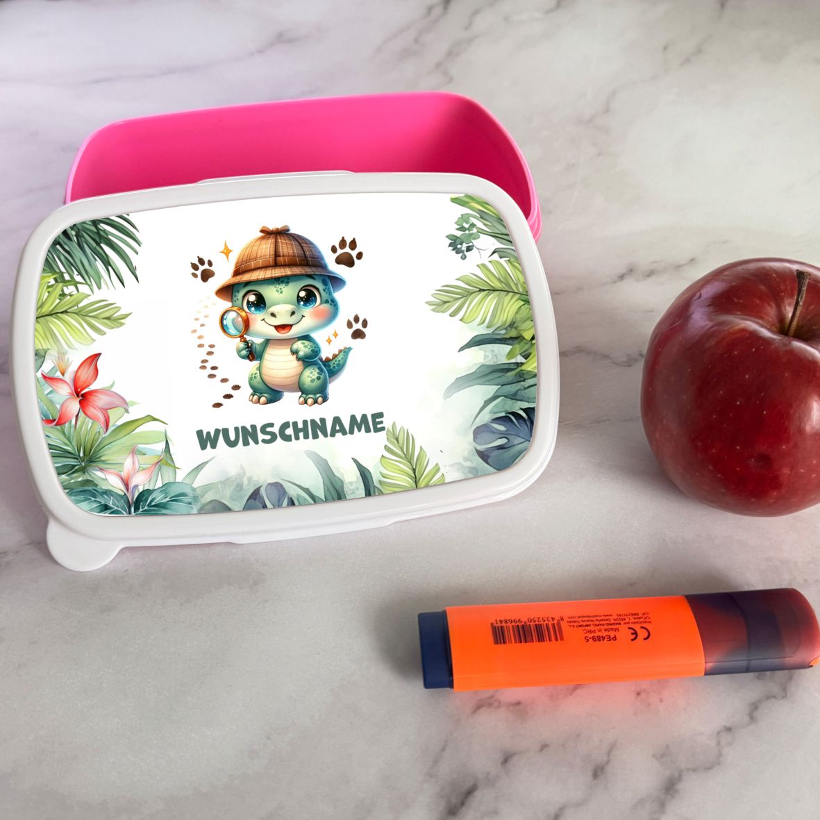 FOTOFOL - Brotdose Kinder personalisiert mit Namen